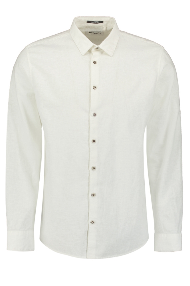 LINNEN OVERHEMD 27470213SN 010 White